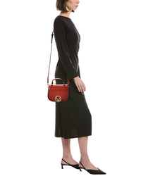 Valentino By Mario Valentino Dionne Retro Leather Shoulder Bag