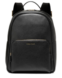 Cole Haan Delancey Leather Backpack ONE SIZE Black