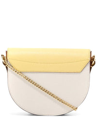 Cole Haan Evie Chain Leather Saddle Bag
