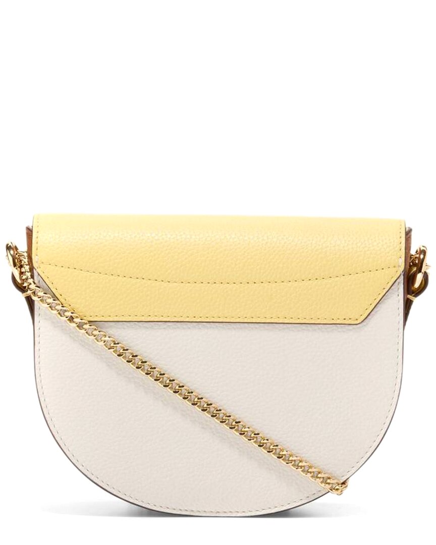 Cole Haan Evie Chain Leather Saddle Bag