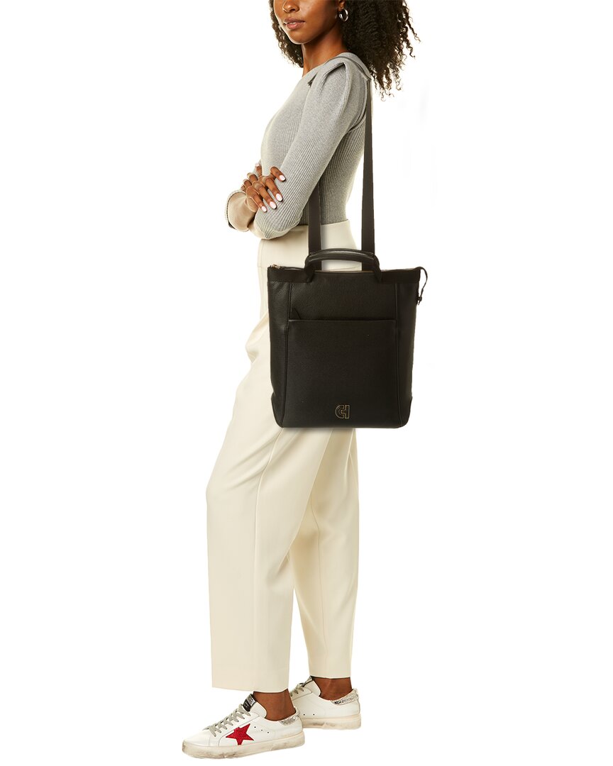 Cole Haan Grand Ambition Convertible Solid Leather Backpack – Bluefly
