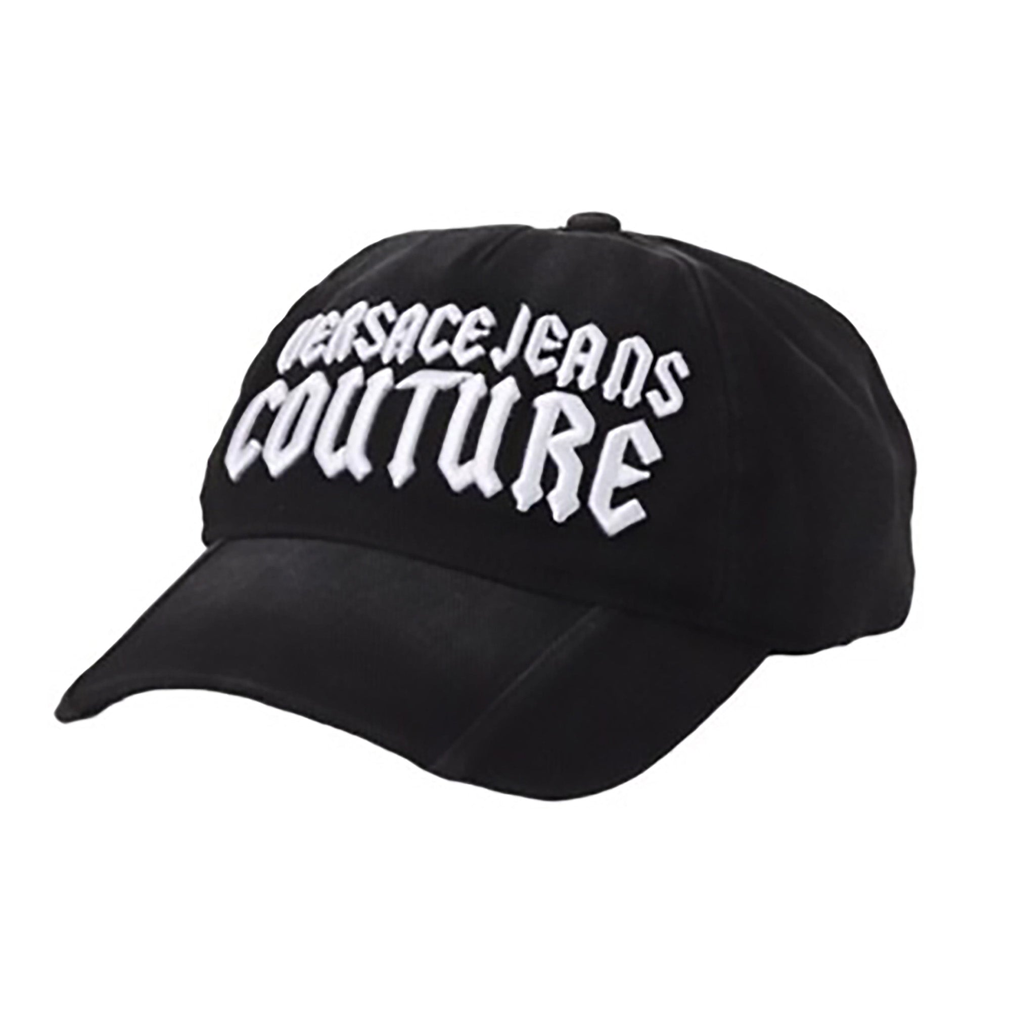Versace Jeans Couture Black/White Gothic Logo Baseball Cap – Bluefly
