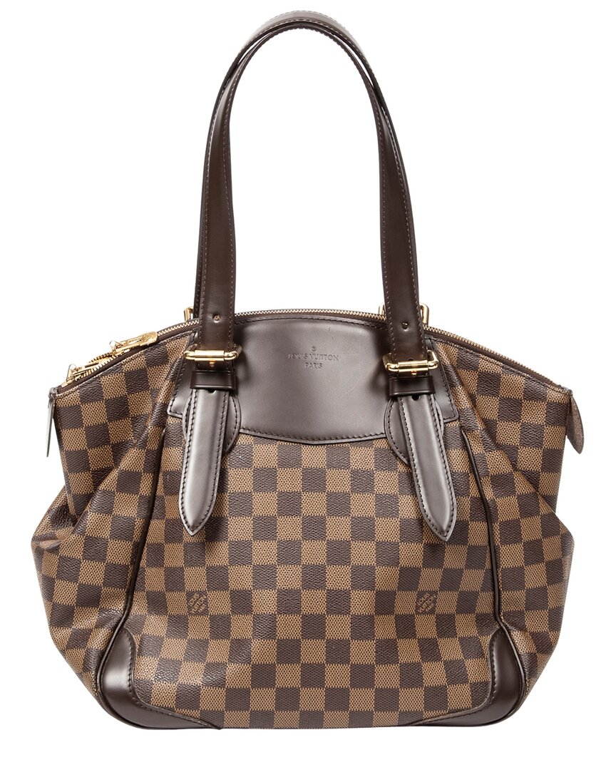 Louis Vuitton Louis Vuitton Brown Damier Ebene Verona (Authentic Pre-Loved)