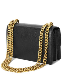 Tiffany & Fred Paris Crystal Dragon Leather Crossbody