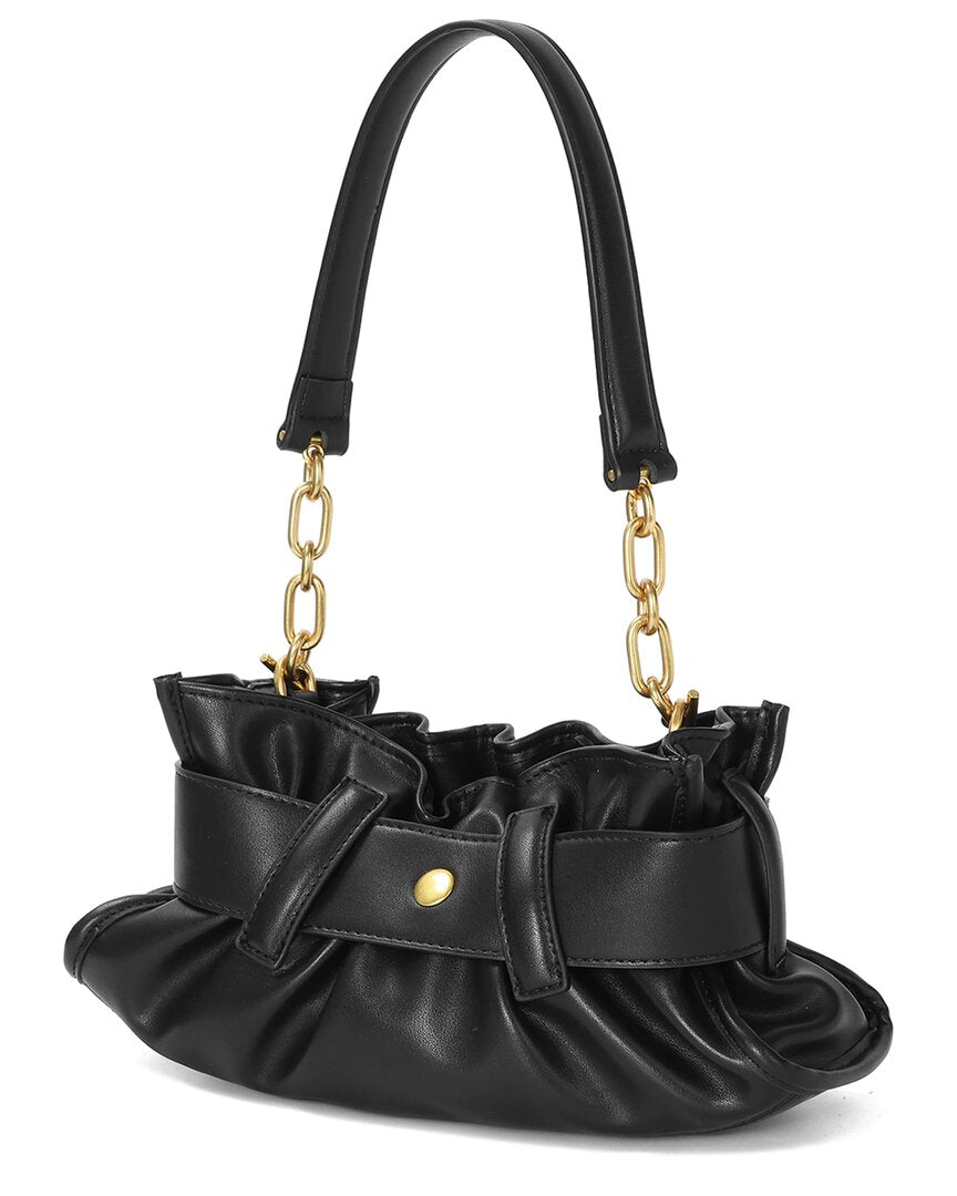 Tiffany & Fred Paris Smooth Leather Shoulder Bag