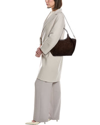 Persaman New York Jade16 Suede Tote