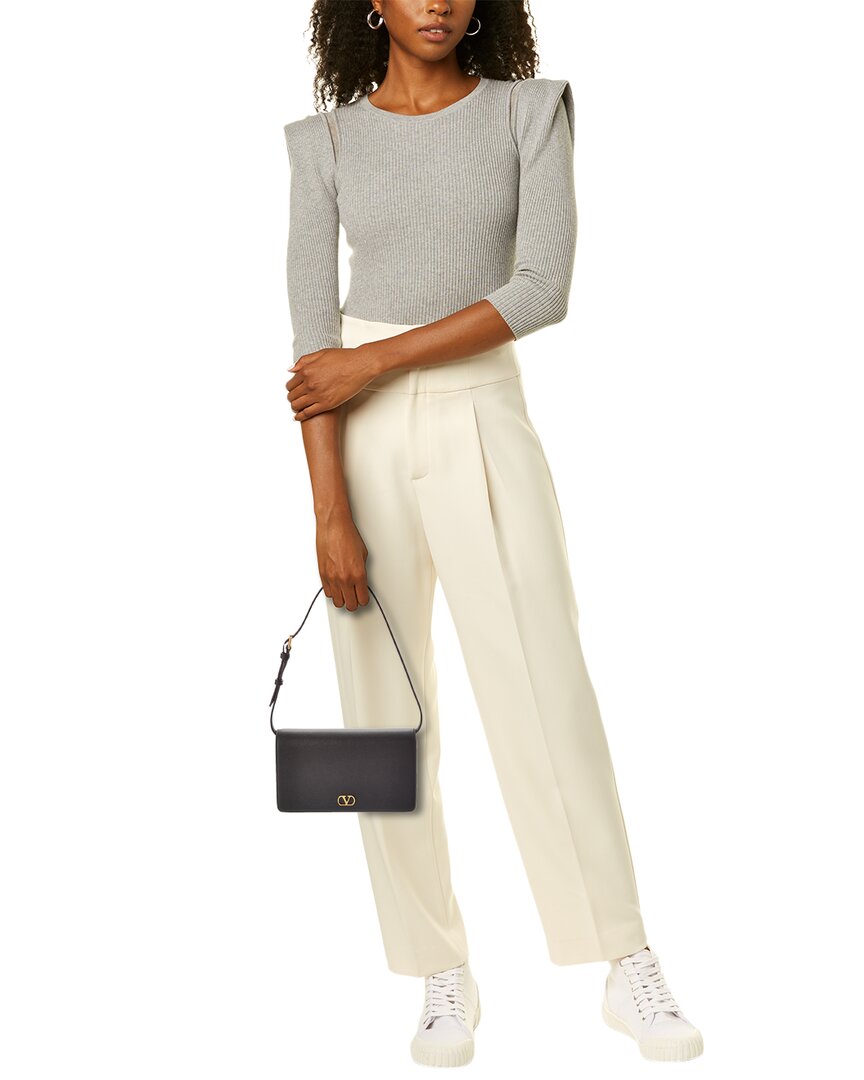 Valentino Vlogo Signature Mini Leather Shoulder Bag
