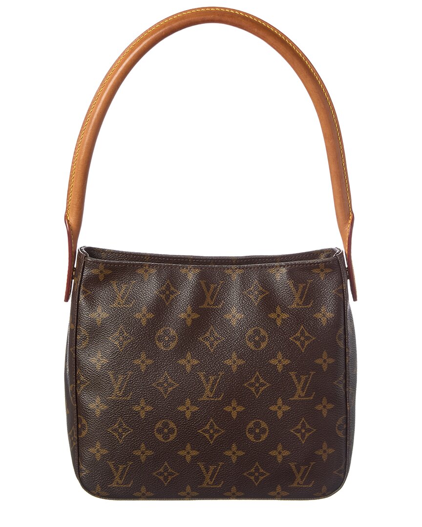 Louis Vuitton Louis Vuitton Brown Monogram Coated Canvas Looping (Authentic Pre-Loved)