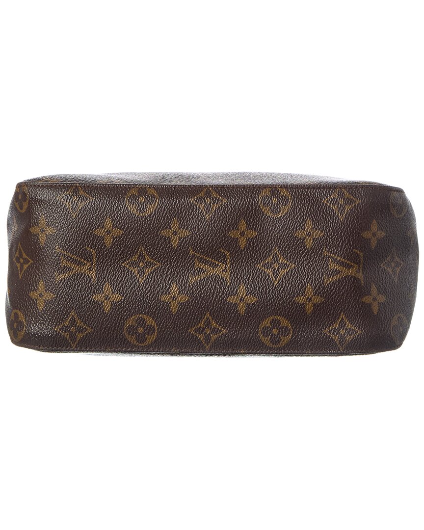 Louis Vuitton Louis Vuitton Brown Monogram Coated Canvas Looping (Authentic Pre-Loved)