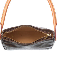 Louis Vuitton Louis Vuitton Brown Monogram Coated Canvas Looping (Authentic Pre-Loved)