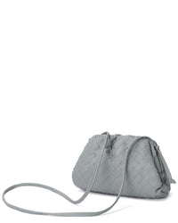 Tiffany & Fred Paris Woven Leather Pouch Shoulder Bag