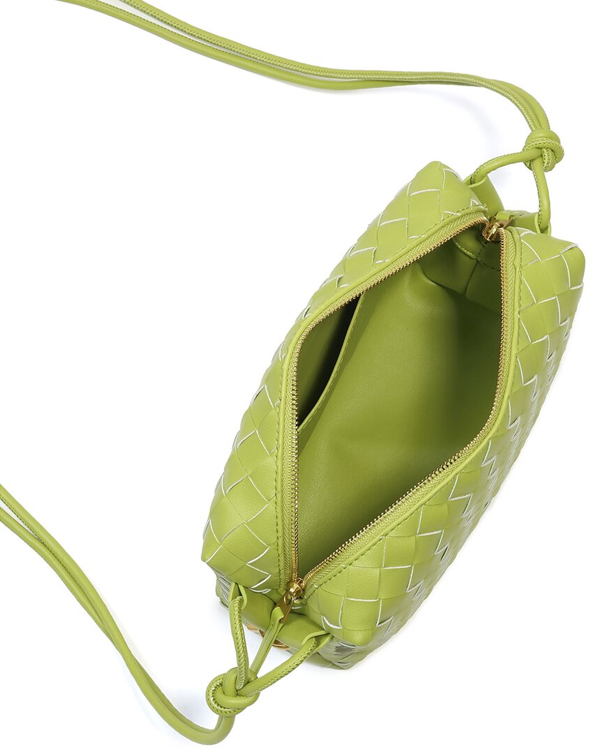 Tiffany & Fred Paris Large Woven Leather Crossbody – Bluefly