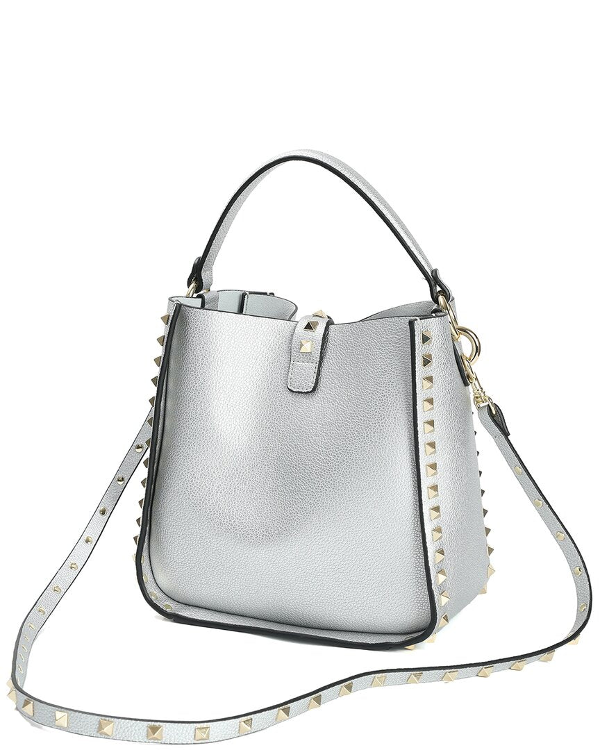 Tiffany & Fred Paris Leather Hobo Shoulder Bag