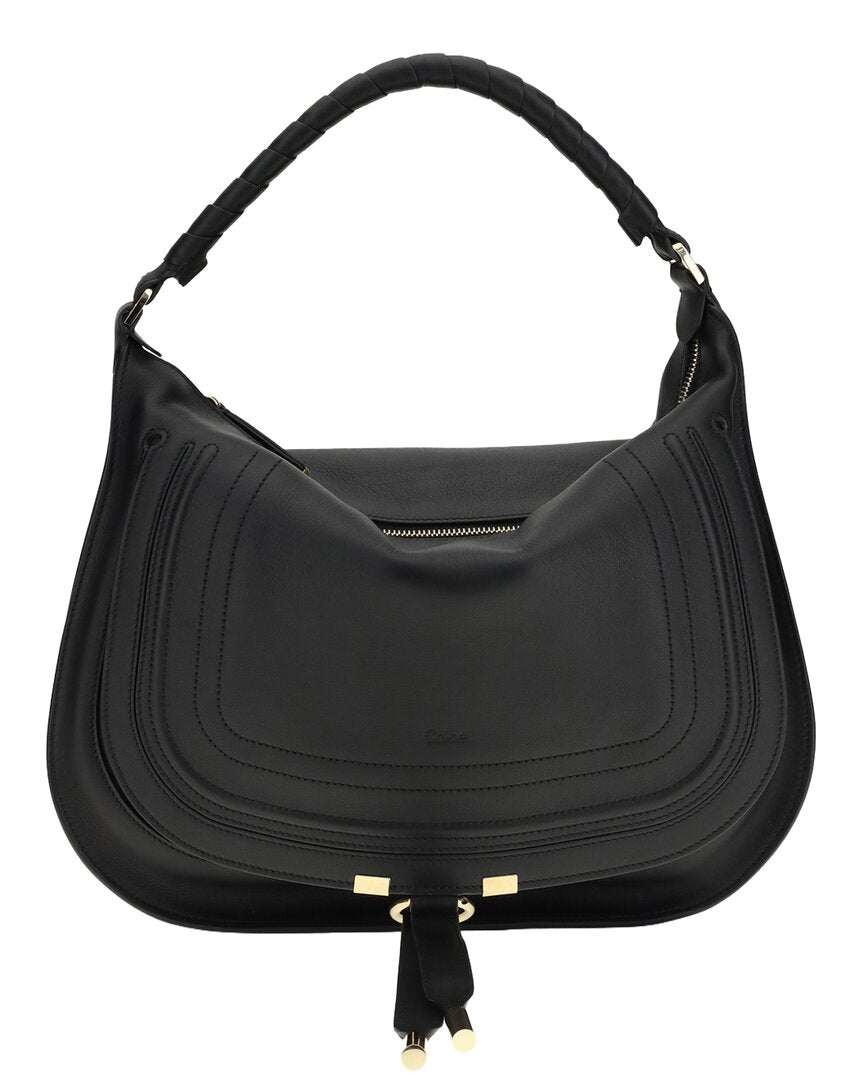 Chloé Chloé Marcie Leather Shoulder Bag