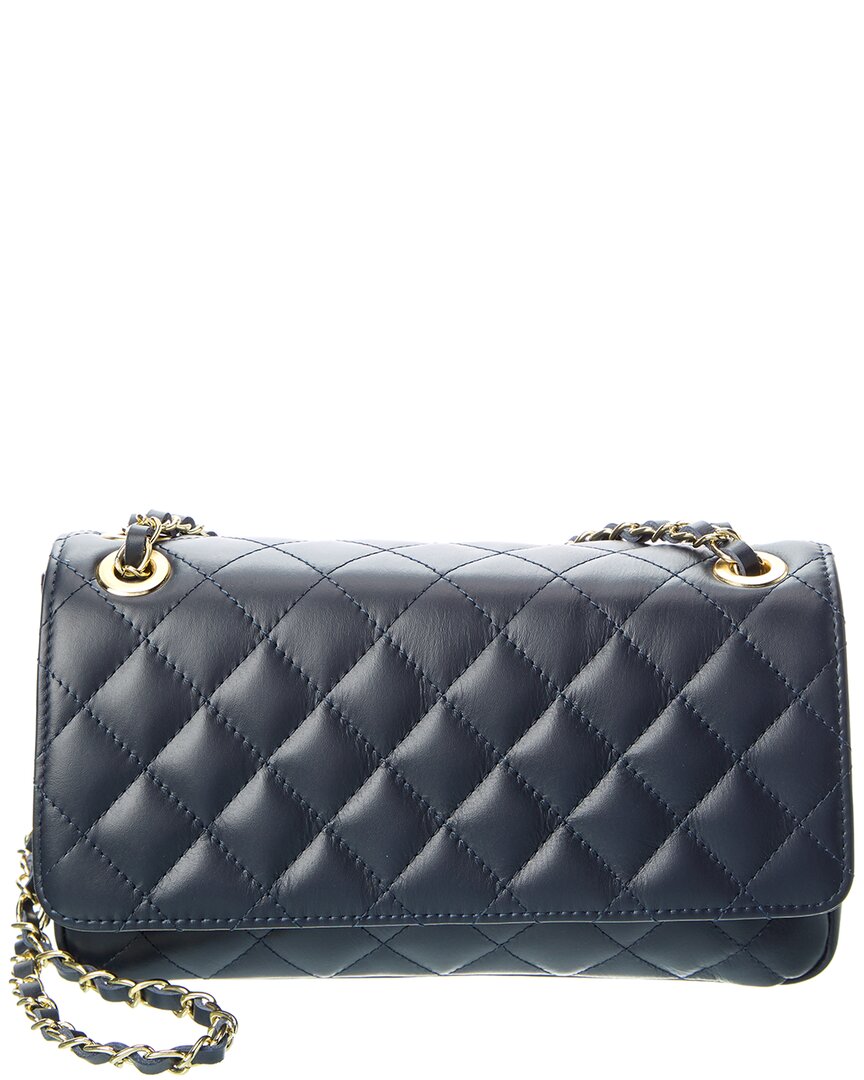 Isabella Rossetti Cleo Quilted Leather Shoulder Bag