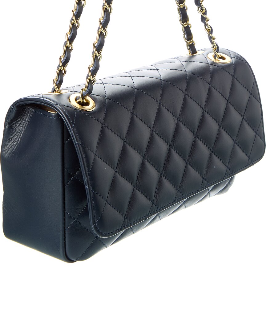 Isabella Rossetti Cleo Quilted Leather Shoulder Bag