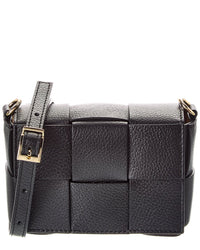 Isabella Rossetti Leah Hand-Woven Leather Crossbody