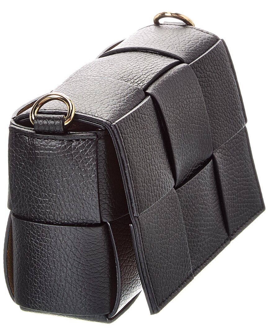 Isabella Rossetti Leah Hand-Woven Leather Crossbody