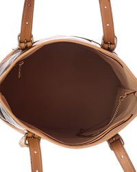 Louis Vuitton Louis Vuitton Brown Monogram Coated Canvas Bucket Gm (Authentic Pre-Loved)