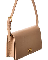 Valentino Valentino Vlogo Signature Mini Leather Shoulder Bag