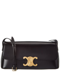 Celine Diana Leather Shoulder Bag