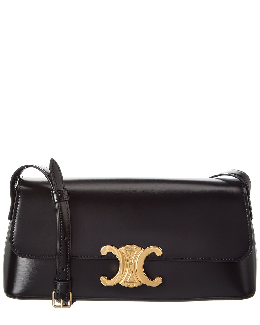 Celine Diana Leather Shoulder Bag