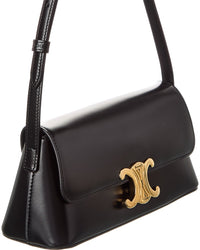 Celine Diana Leather Shoulder Bag