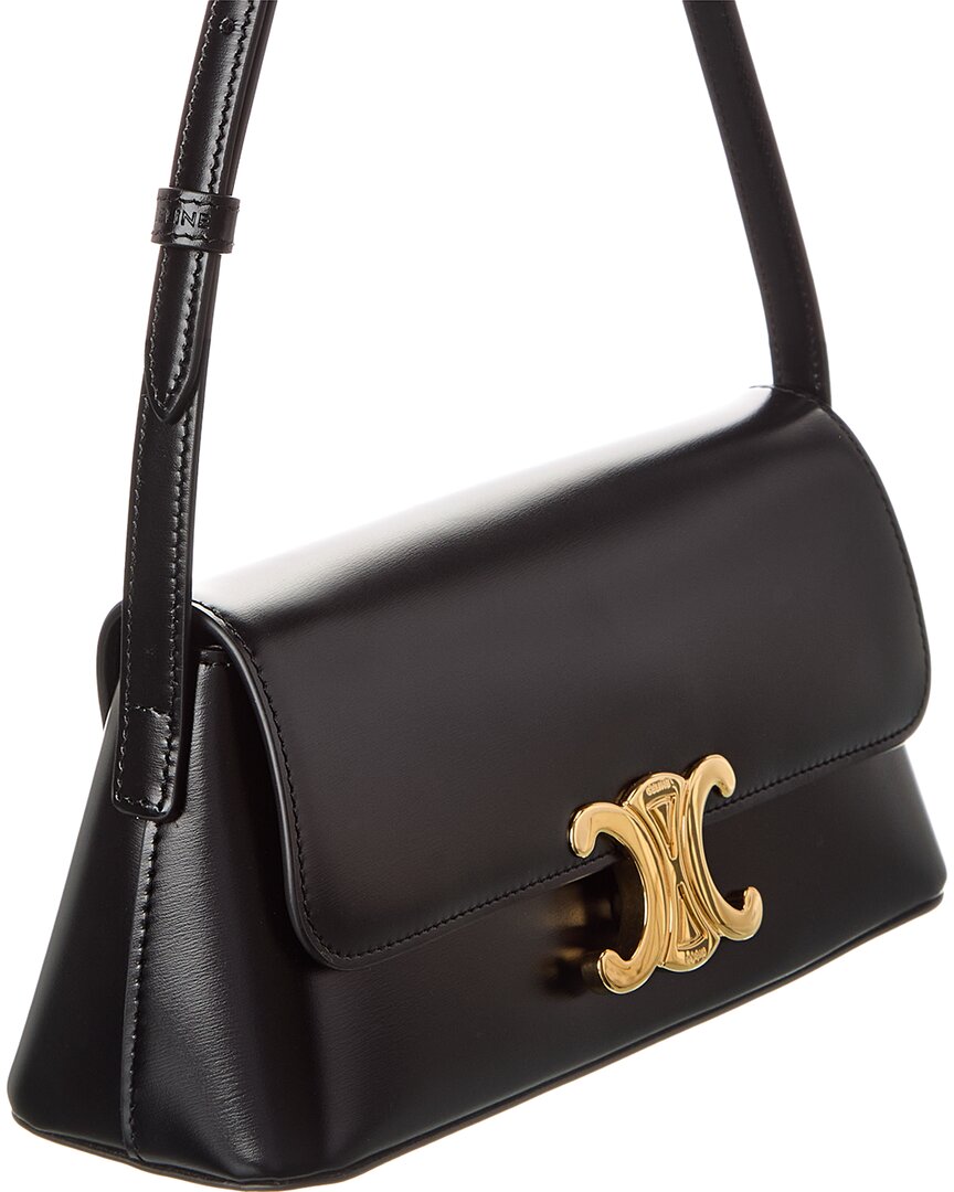 Celine Diana Leather Shoulder Bag