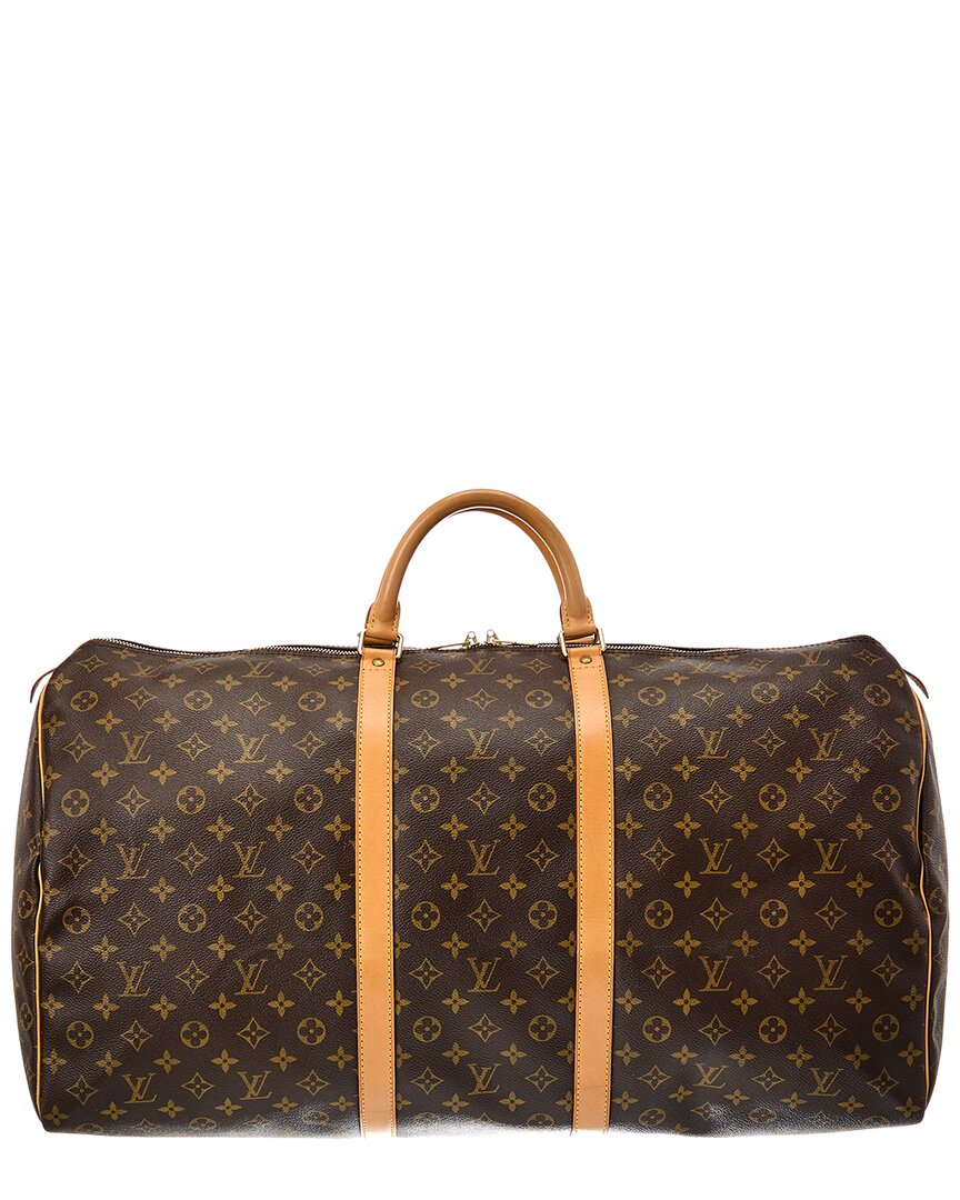 Louis Vuitton Brown Monogram Keepall (Authentic Pre-Loved)