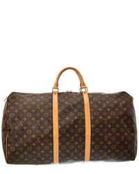 Louis Vuitton Brown Monogram Keepall (Authentic Pre-Loved)