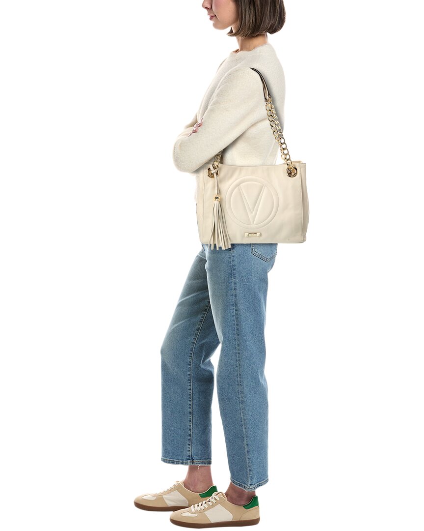 Valentino By Mario Valentino Luisa Signature Leather Shoulder Bag