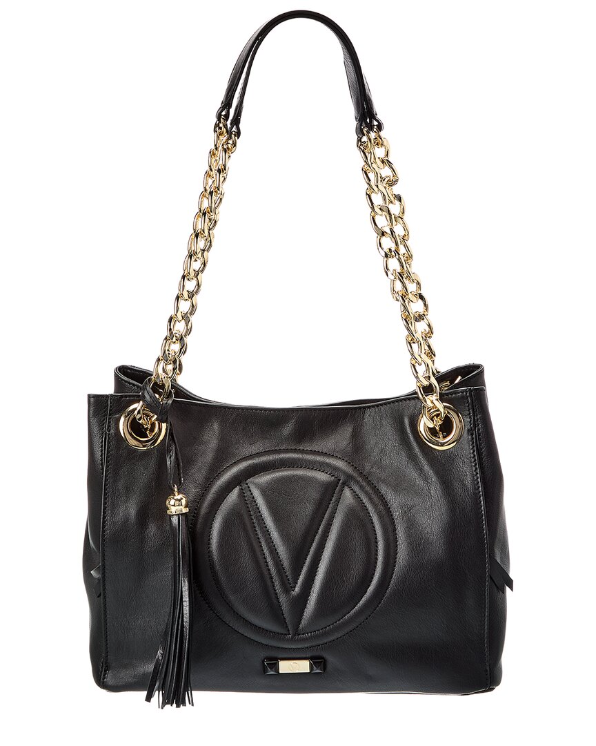 Valentino By Mario Valentino Luisa Signature Leather Shoulder Bag