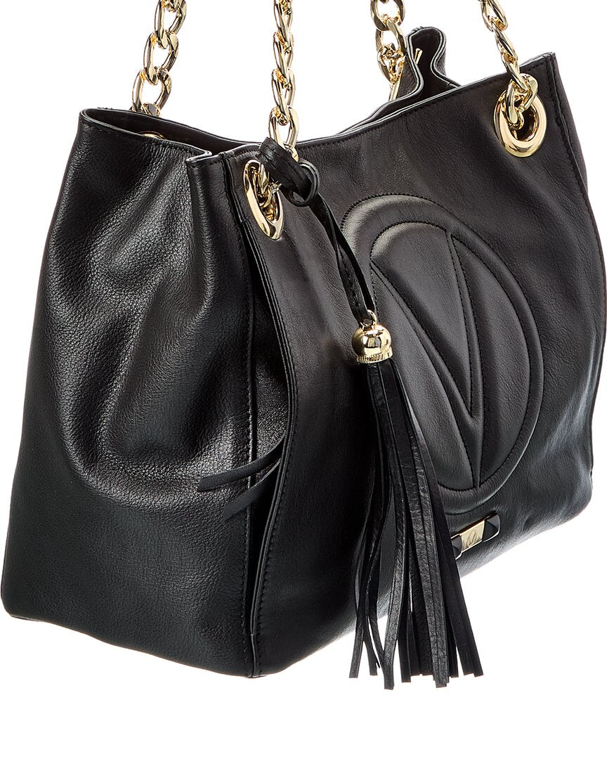 Valentino By Mario Valentino Luisa Signature Leather Shoulder Bag