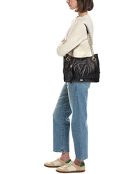 Valentino By Mario Valentino Luisa Signature Leather Shoulder Bag