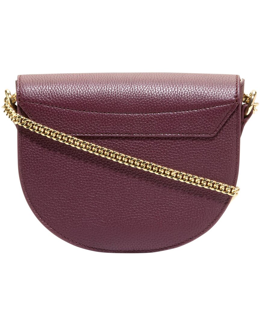 Cole Haan Evie Chain Leather Saddle Bag