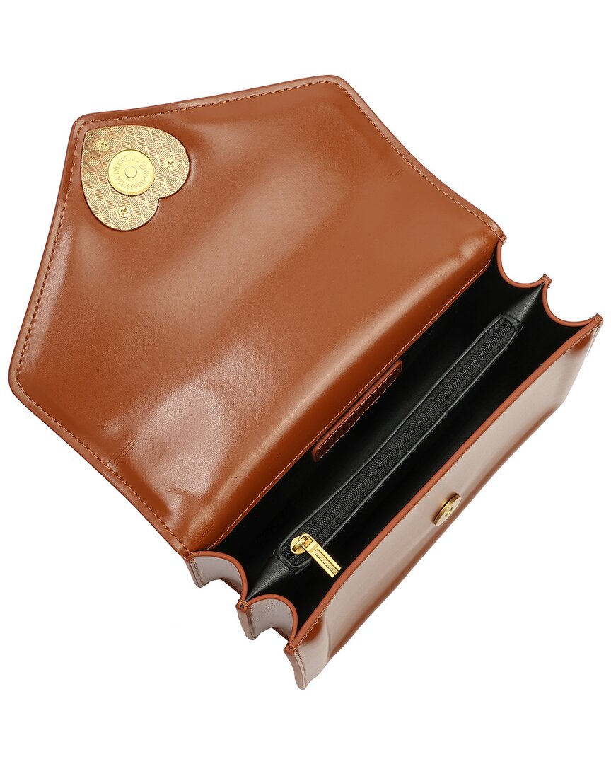 Tiffany & Fred Top-Handle Smooth Leather Satchel