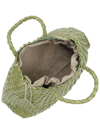 Tiffany & Fred Hand-Woven Leather Tote