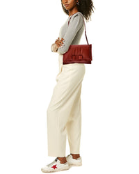 Ferragamo Viva Bow Small Leather Shoulder Bag