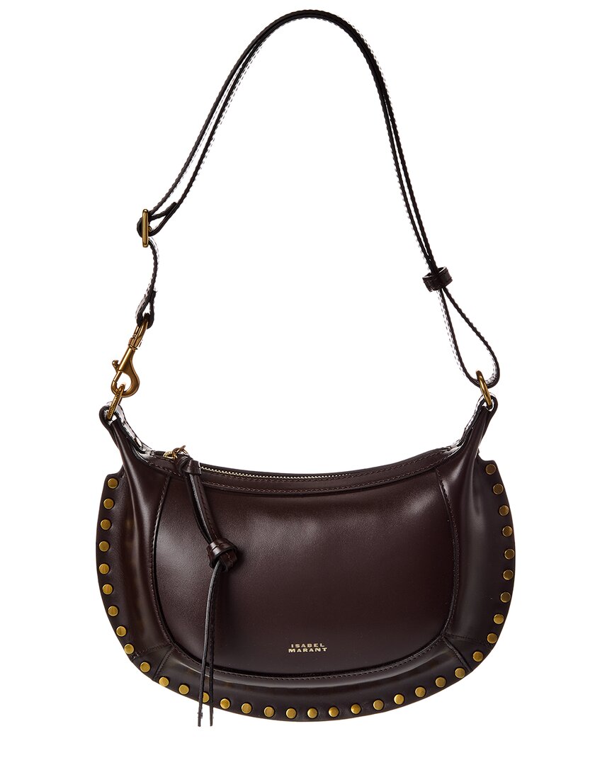 Isabel Marant Oskan Moon Leather Hobo Bag
