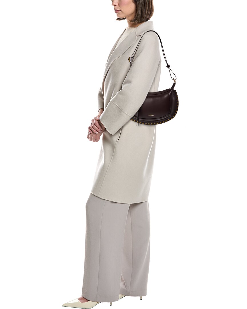 Isabel Marant Oskan Moon Leather Hobo Bag