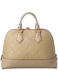 Louis Vuitton Beige Monogram Empreinte Leather Neo Alma Pm (Authentic Pre-