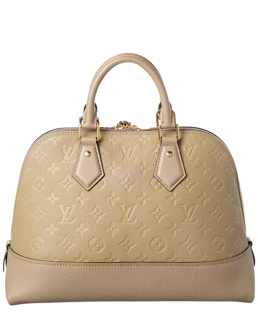 Louis Vuitton Beige Monogram Empreinte Leather Neo Alma Pm (Authentic Pre-