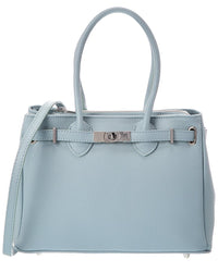Italian Leather Italian Leather Charlotte Leather Top Handle Bag