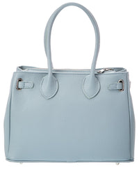 Italian Leather Italian Leather Charlotte Leather Top Handle Bag