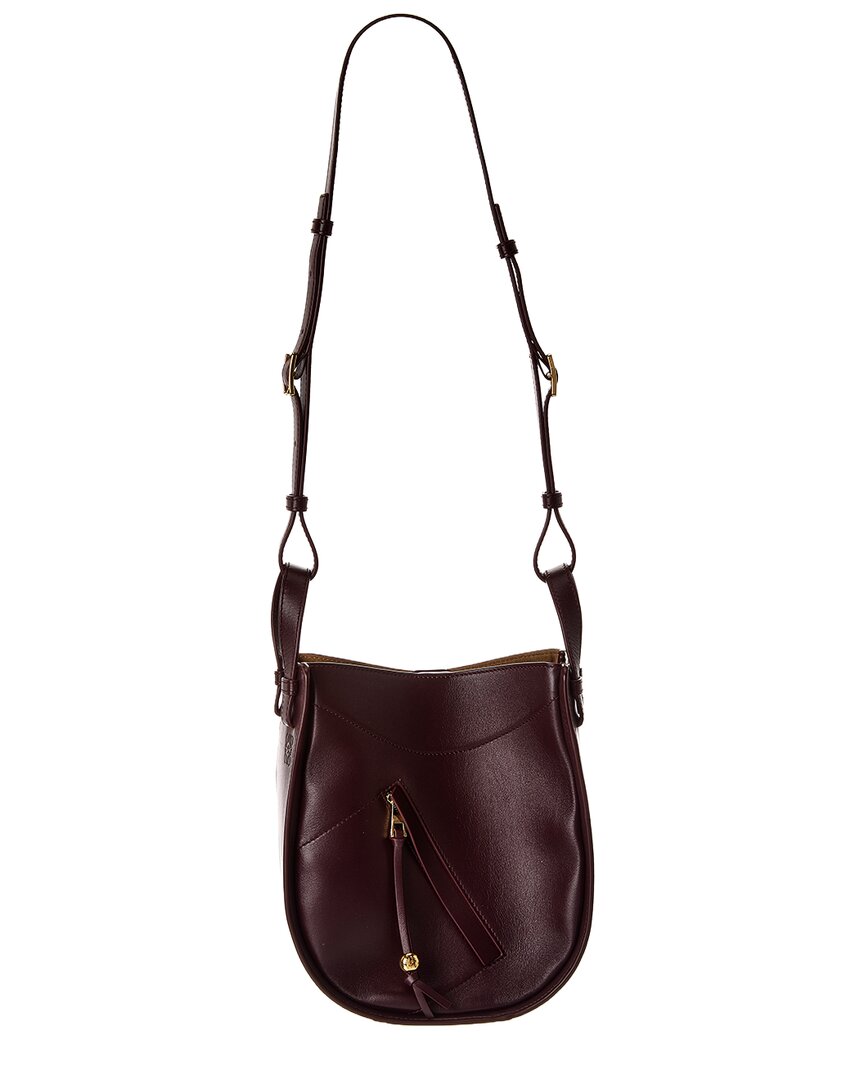 Loewe Hammock Slice Leather Hobo Bag – Bluefly