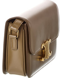 Celine Teen Triomphe Leather Shoulder Bag