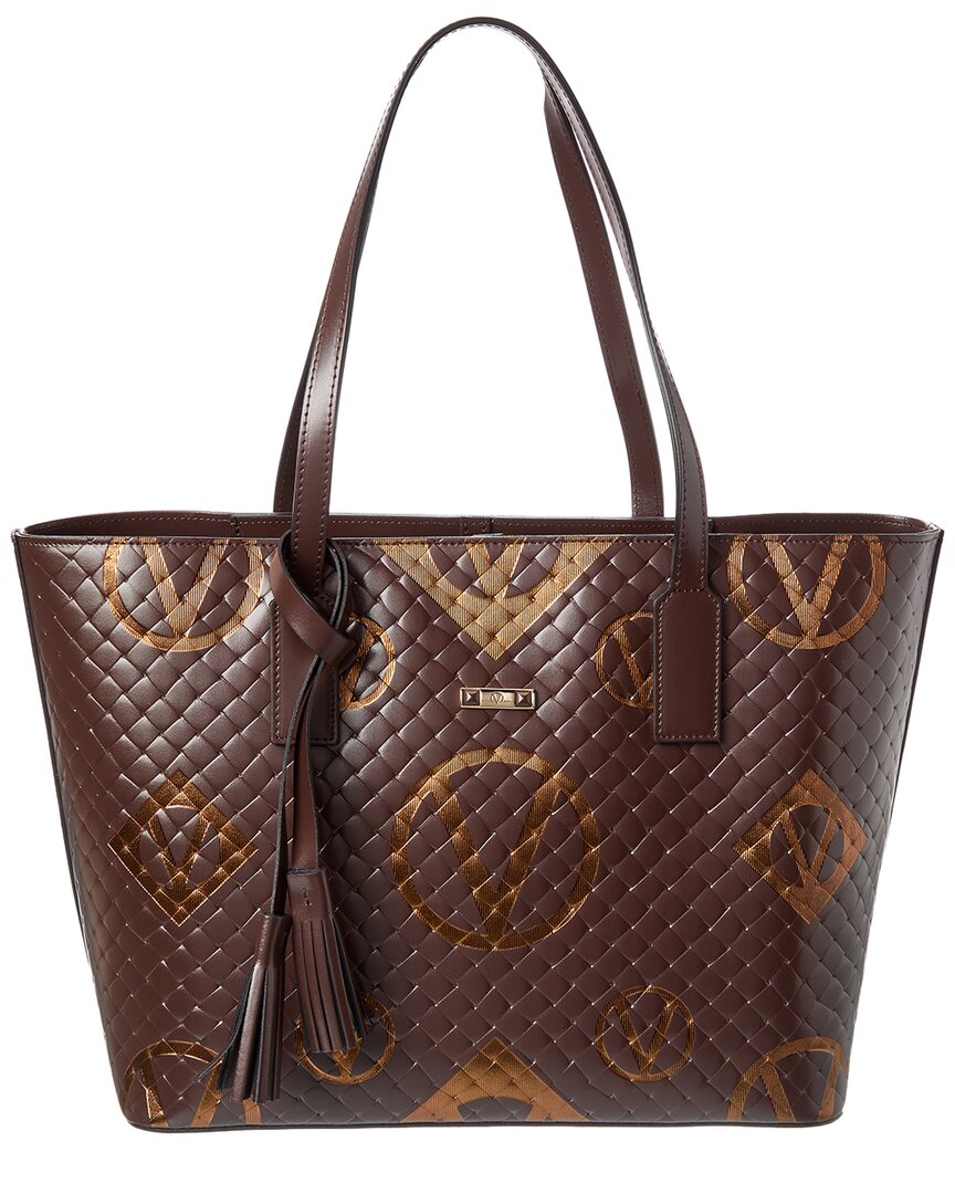 Valentino By Mario Valentino Soho Saint Tropez Leather Tote