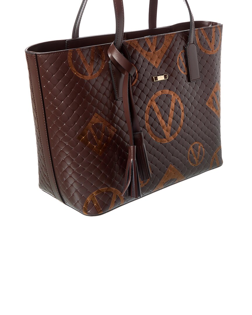 Valentino By Mario Valentino Soho Saint Tropez Leather Tote