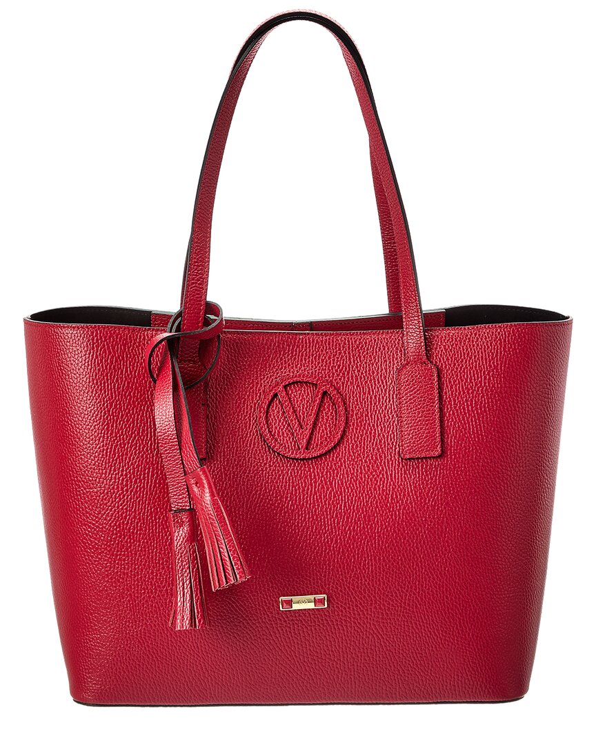 Valentino By Mario Valentino Soho Medallion Leather Shoulder Bag