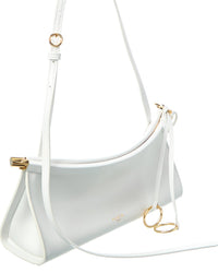 Alaia Le Click East West Small Leather Shoulder Bag
